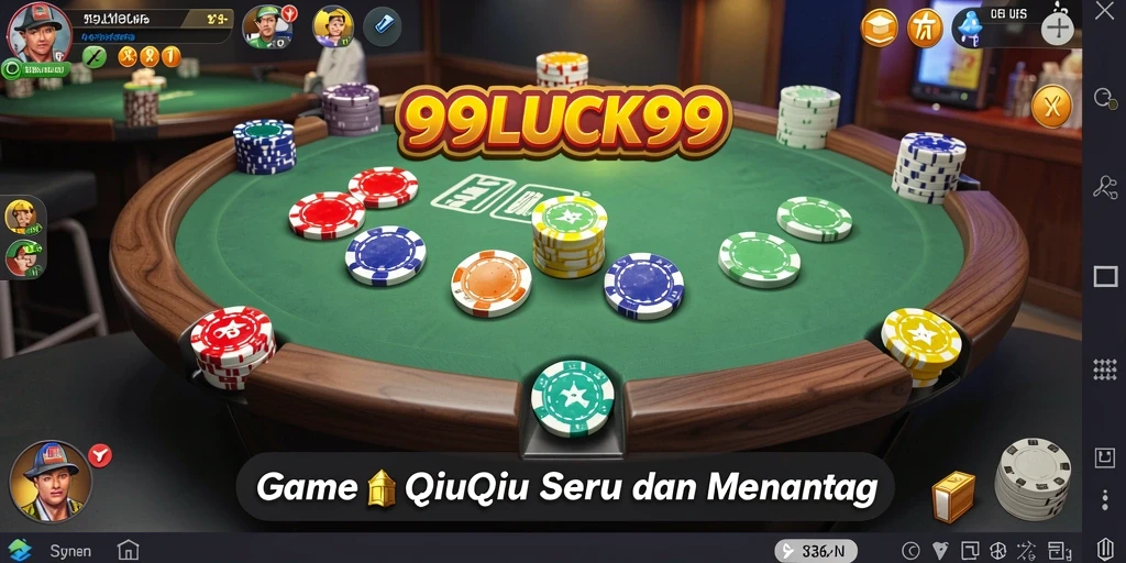 Screenshot gameplay QiuQiu seru di 99LUCK99.