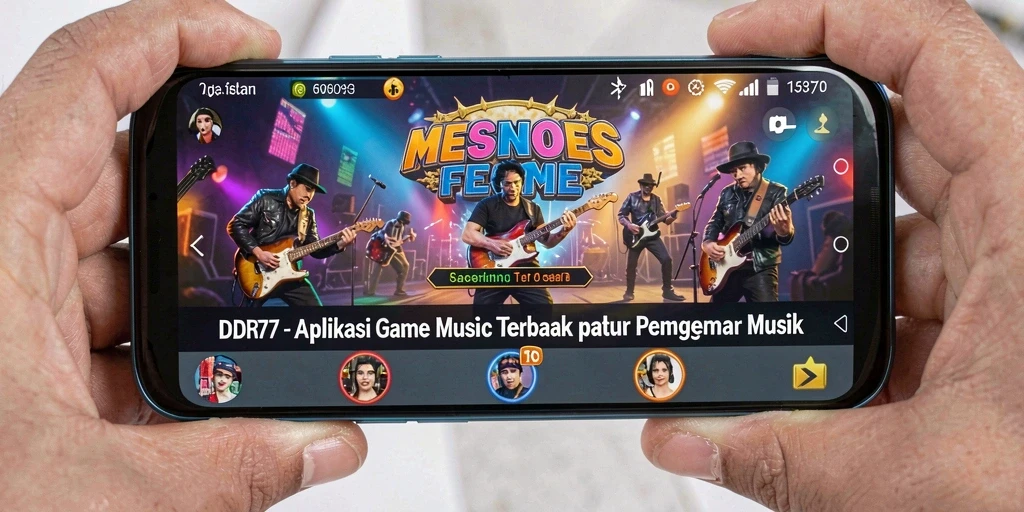 Tampilan gameplay IDR77 yang seru dan interaktif dengan berbagai pilihan musik.