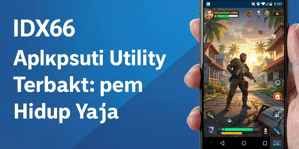 Tampilan antarmuka aplikasi IDX66 yang intuitif dan menarik.