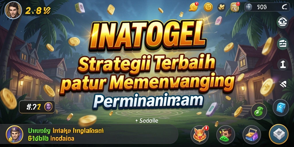 Tampilan gameplay menarik dari INATOGEL yang menantang strategi pemain.