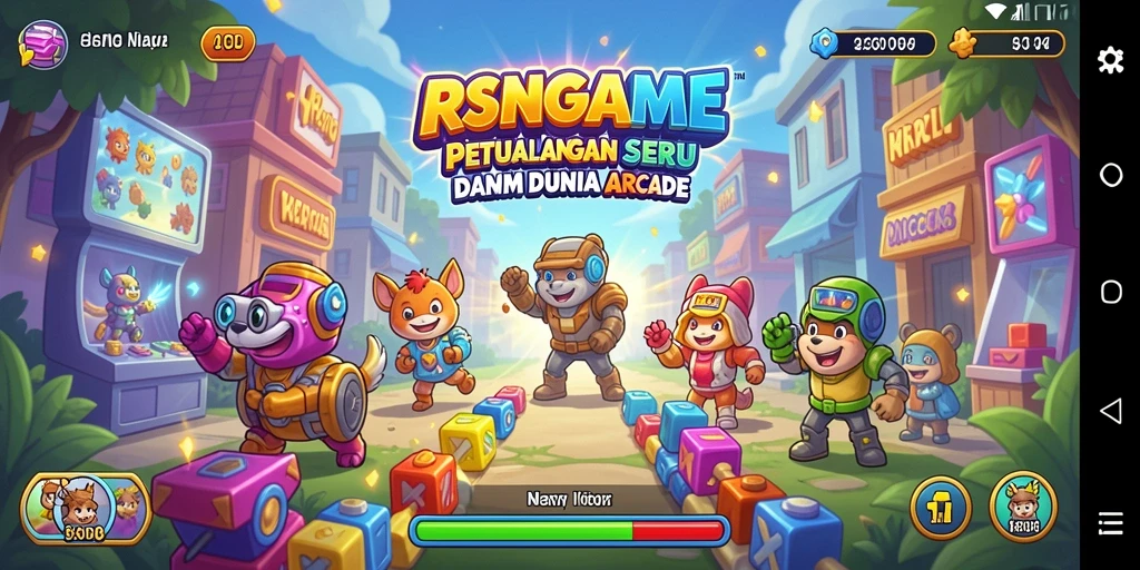 Tampilan gameplay RSNGAME yang seru dan penuh aksi.