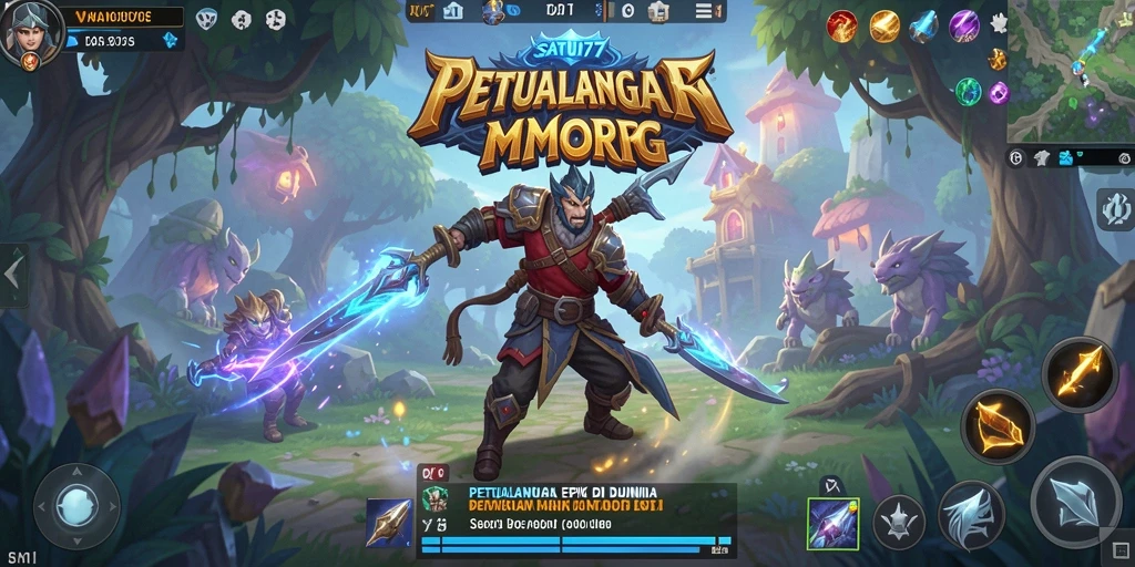Gameplay seru di SATU77 dengan grafis yang memukau dan pertempuran epik.