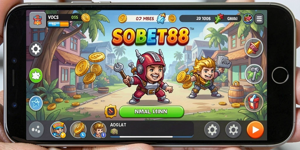 Tampilan gameplay SOBET88 yang menarik dan interaktif.
